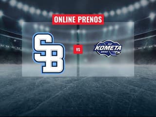 HC Slovan Bratislava - HC Kometa Brno: Online prenos z prípravného zápasu