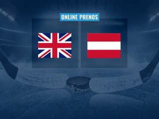 Veľká Británia – Rakúsko: ONLINE prenos z MS V HOKEJI 2026