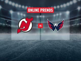 Traja Slováci v jednom zápase: Online prenos z duelu New Jersey - Washington