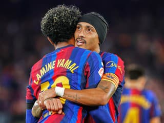 Tenisová výhra na Camp Nou: Barcelona zosmiešnila ďalší tím, gólový koncert Yamala s Raphinhom