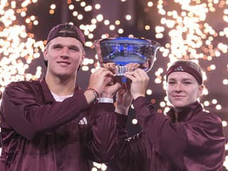 VIDEO Český triumf v New Yorku! Muchová s Menšíkom získali prvý grandslamový titul