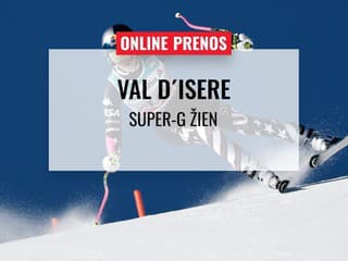 Lyžiarske esá bojujú o body do Svetového pohára: Online prenos zo super-G žien vo Val d'Isere