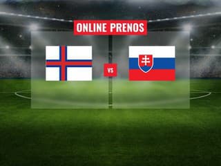 Faerské ostrovy – Slovensko: Online prenos zo zápasu Ligy národov UEFA