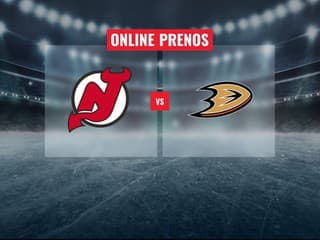 Šimon Nemec dnes nemôže hrať: Online prenos zo zápasu New Jersey Devils – Anaheim Ducks