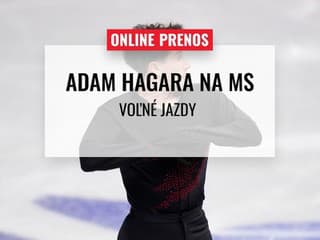Adam Hagara na MS v krasokorčuľovaní v Prahe: Online prenos z voľných jázd