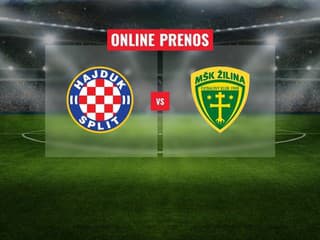 HNK Hajduk Split – MŠK Žilina: Online prenos z kvalifikácie Európskej ligy