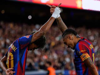 Úchvatná gólová kanonáda na Camp Nou: Yamal a Raphinha potiahli Barcelonu za očakávanou výhrou