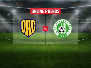DAC 1904 Dunajská Streda – FC Tatran Prešov: Online prenos z 15. kola Niké ligy