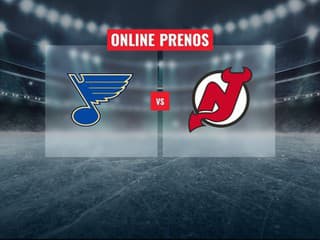 Dalibor Dvorský vs. Šimon Nemec: Online prenos zo zápasu St. Louis Blues – New Jersey Devils