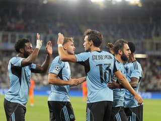 Sviatok futbalu pod Zoborom a šesť gólov už v prvom polčase: Slovan v pohári deklasoval outsidera