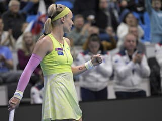 Tenisové Slovensko sa raduje: Jednotka Šramková zariadila prvé víťazstvo na Billie Jean King Cupe