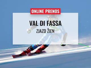 Lyžiarky bojujú o malý glóbus: Online prenos zo zjazdu žien vo Val di Fassa
