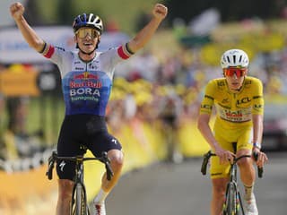 VIDEO Aj on je len človek: Fenomenálny Pogačar v 15. etape Tour našiel premožiteľa