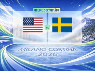 ZOH 2026 USA – Švédsko: Online prenos zo štvrťfinále hokejového turnaja
