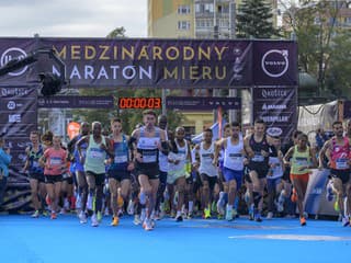 Keňan kráľom košického maratónu: Traťový rekord sa zlomiť nepodarilo