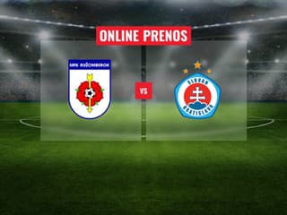 MFK Ružomberok – ŠK Slovan Bratislava: Online prenos z 21. kola Niké ligy
