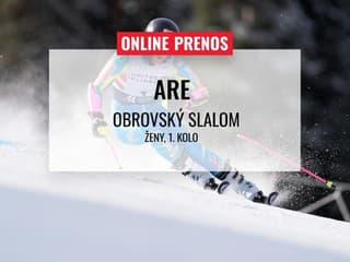Boj o malý glóbus vrcholí: Online prenos z 1. kola obrovského slalomu žien v Are