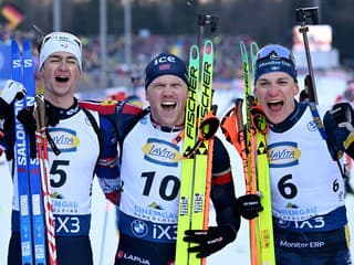 Dale-Skjevdal ovládol stíhačku, poradie na čele sa nemení, Slováci neštartovali