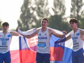 Obrovský úspech pre slovenskú atletiku! Sebastian Karp sa stal majstrom Európy do 18 rokov
