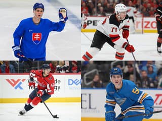 Najväčšia hviezda i pozícia prvého obrancu: Sedem mien, ktoré podržia slovenskú vlajku v NHL