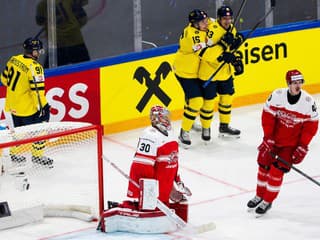 MS V HOKEJI 2026 Švédi prekvapenie nedopustili: V derby s Dánskom si schuti zastrieľali