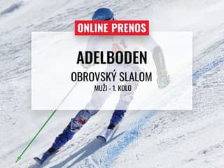 Podarí sa Adamovi Žampovi zabodovať? Online z 1. kola obrovského slalomu v Adelbodene