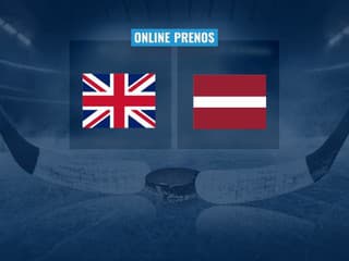 Veľká Británia – Lotyšsko: ONLINE prenos z MS V HOKEJI 2026