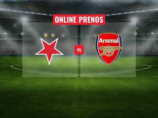 SK Slavia Praha – Arsenal FC: Online prenos zo zápasu Ligy majstrov