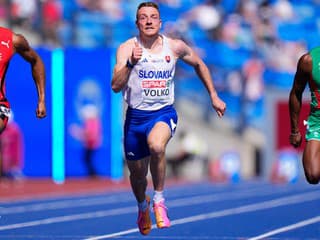 Volko druhé semifinále nepridá: Z rozbehov na 200 metrov sa medzi najlepších neprebojoval