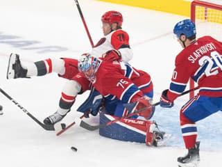 VIDEO Juraj Slafkovský strelil prvý gól v sezóne, Montreal narazil na kata z konferenčného finále