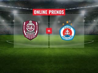 CFR Kluž – ŠK Slovan Bratislava: Online prenos z prípravného futbalového zápasu
