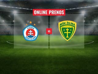 ŠK Slovan Bratislava – MŠK Žilina: Online prenos zo šlágra 18. kola Niké ligy