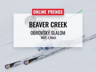 Bratia Žampovci opäť v akcii: Online prenos z 1. kola obrovského slalomu v Beaver Creeku