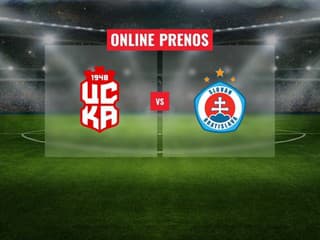 CSKA Sofia 1948 – ŠK Slovan Bratislava: Online prenos z prípravného zápasu slovenského majstra