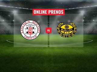 S kým si zahrá Slovan v prípade postupu? ONLINE prenos zo zápasu Lincoln Red Imps - Mjällby AIF