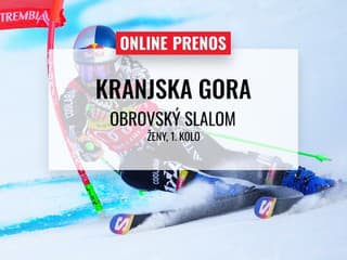 Prvé preteky v roku 2026: Online prenos z 1. kola obrovského slalomu žien v Kranjskej Gore