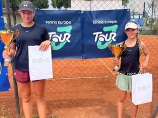 Mala po kom zdediť talent: Dcéra slovenskej hokejovej legendy zvíťazila na tenisovom turnaji