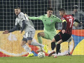 Slovan stráca nádej na postup: Po podpriemernom výkone odchádza zo Skopje s nulou