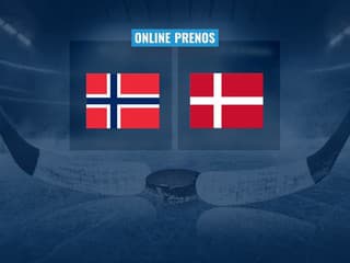 Nórsko – Dánsko: ONLINE prenos z MS V HOKEJI 2026