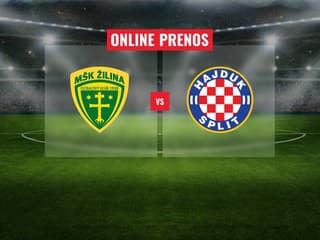 MŠK Žilina – HNK Hajduk Split: Online prenos z odvety predkola Európskej ligy