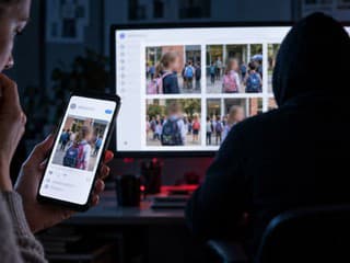 ŠOKUJÚCE video polície: Muž zneužíva fotografie detí, ktoré rodičia zverejnili online