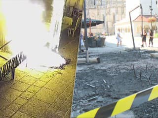 Majiteľ zhorenej terasy v Košiciach prehovoril so slzami v očiach. Polícia zadržala podozrivého muža