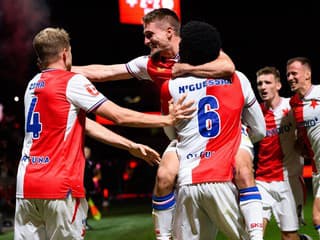 Pražské derby s jednoznačným rezultátom. Slavia excelovala na pôde rivala, triumfovala o triedu