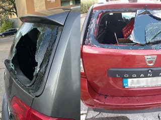 FOTO: V Košiciach vyčíňajú rozbíjači okien. Polícia už eviduje viacero prípadov