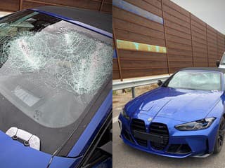 Scéna ako z videohry. Vodič na diaľnici pri Bratislave rozbíjal obuškom požičané BMW