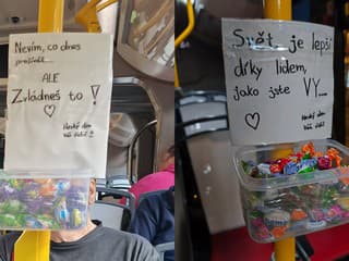 Vodič autobusu necháva cestujúcim odkazy. Jednoduchým gestom im dokáže zlepšiť deň