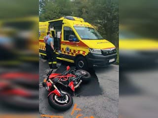 VIDEO: Smrteľná nehoda pri Žarnovici. O život prišiel 38-ročný motorkár