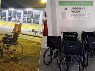 Na urgente nechali šesť vozíkov voľne pre pacientov. Postupne všetky zmizli