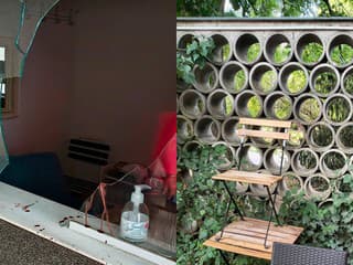 FOTO: Kuriózny prípad v Nitre. Mladík poškodil kúpalisko, zranil sa a sám prišiel na políciu
