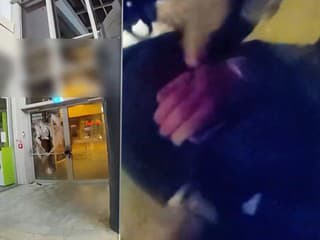 VIDEO: Zlodeji z Litvy vykradli obchod v Košiciach. Sekerou rozbili sklo, utekať už zrejme nevládali